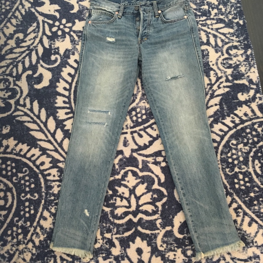 Free People mid rise jeans